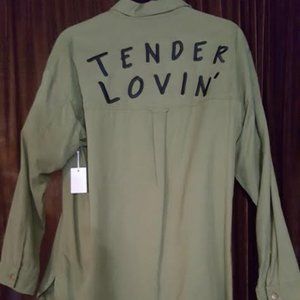 Quality cotton blouse jacket. Brand new.